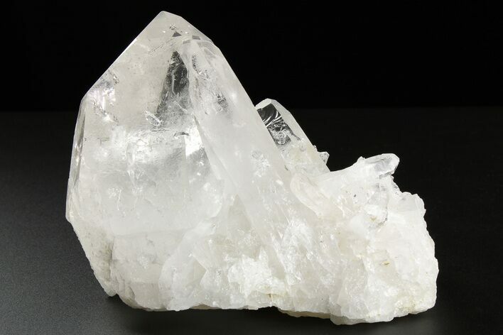 Clear Quartz Crystal Cluster - Brazil #258913